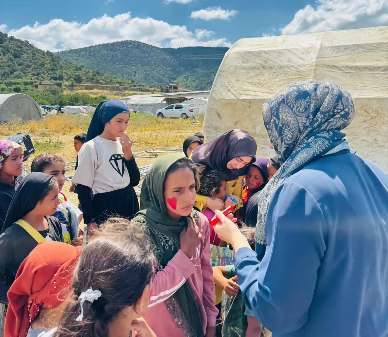 Amasya’da Çadırkentte Gönüllere Dokundular! 3