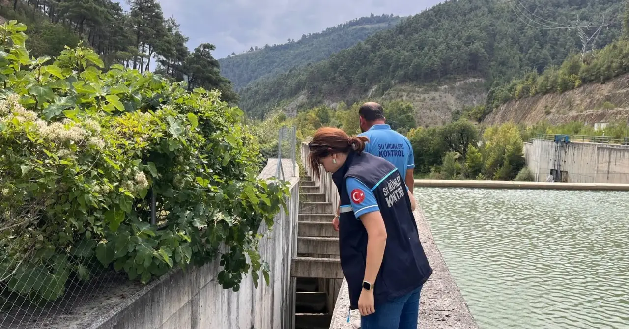 Amasya’da HES ve Barajlarda Su Ürünleri Denetimi 1