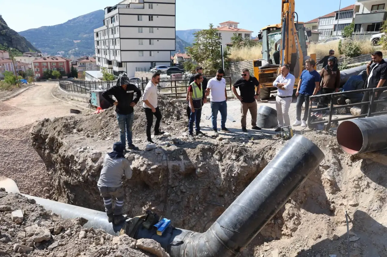 Amasya’da Su Şebekesi Baştan Yenileniyor 1