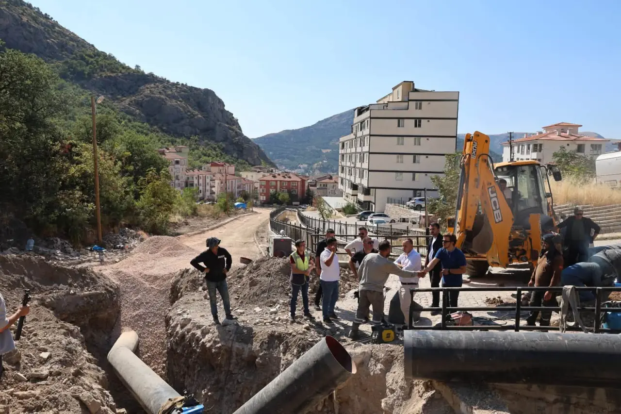 Amasya’da Su Şebekesi Baştan Yenileniyor 2