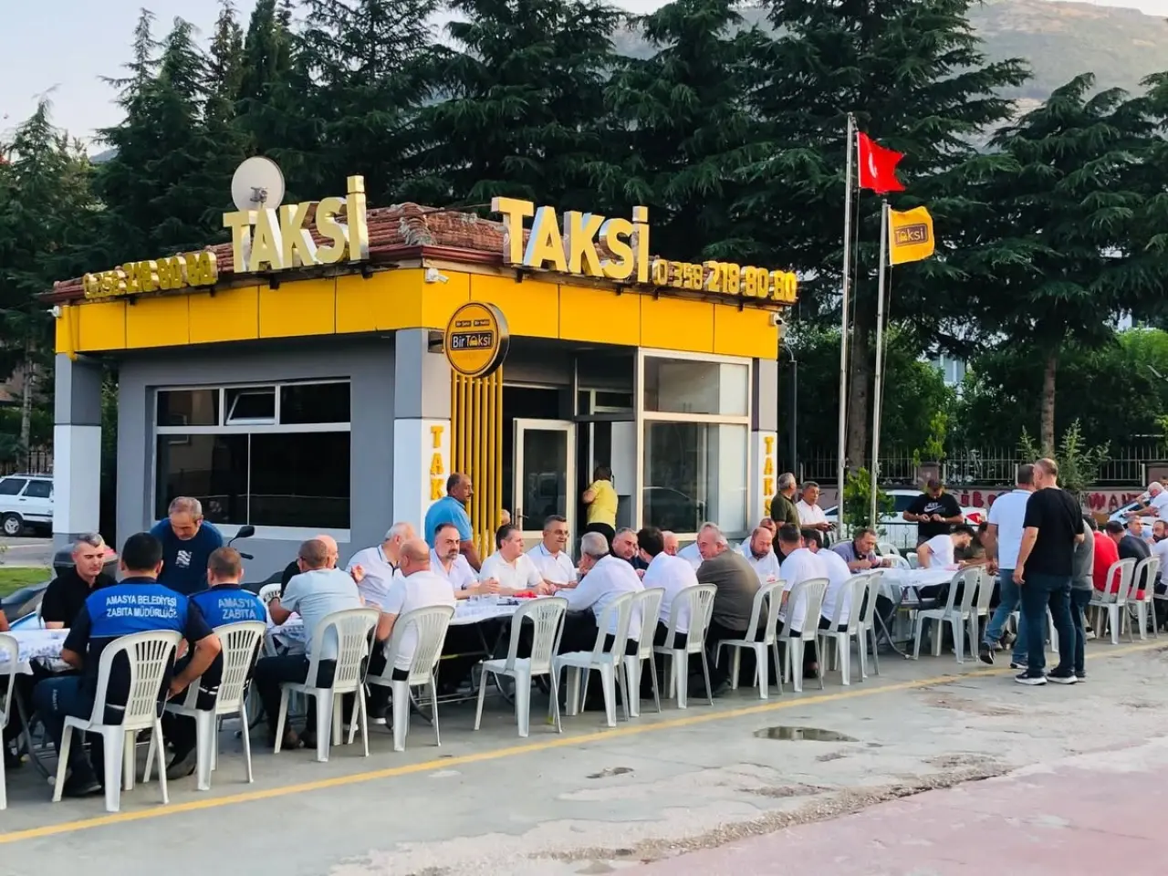 Amasya’da Taksici Esnafıyla Samimi Buluşma! 2