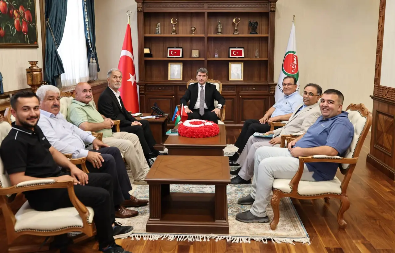 Amasya’nın Önemli İsimleri Vali Bakan’la Buluştu 2