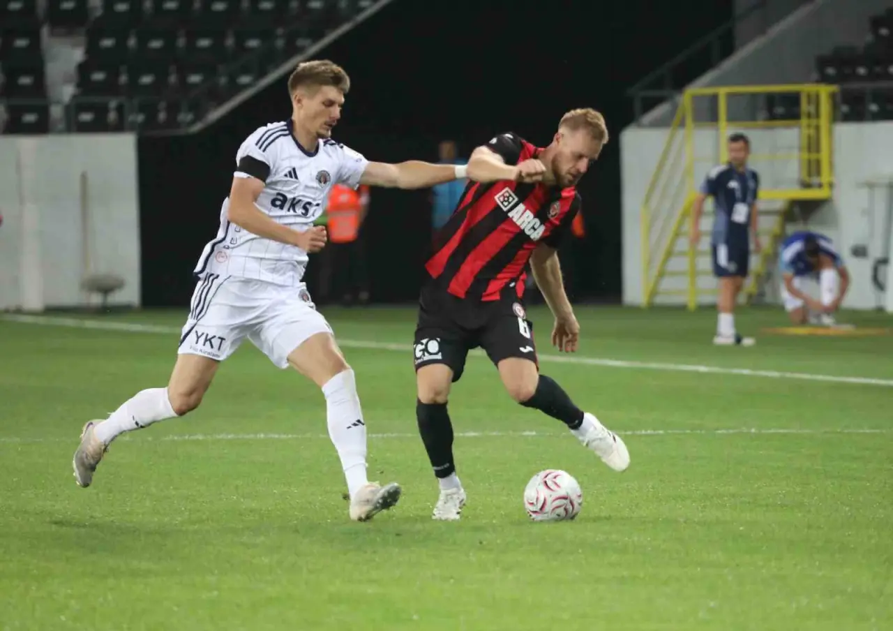 Arca Çorum FK oynadı, Kasımpaşa kazandı! 2