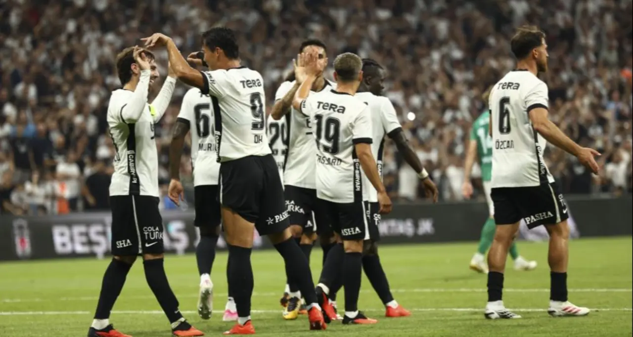 Beşiktaş şov yaptı! 3