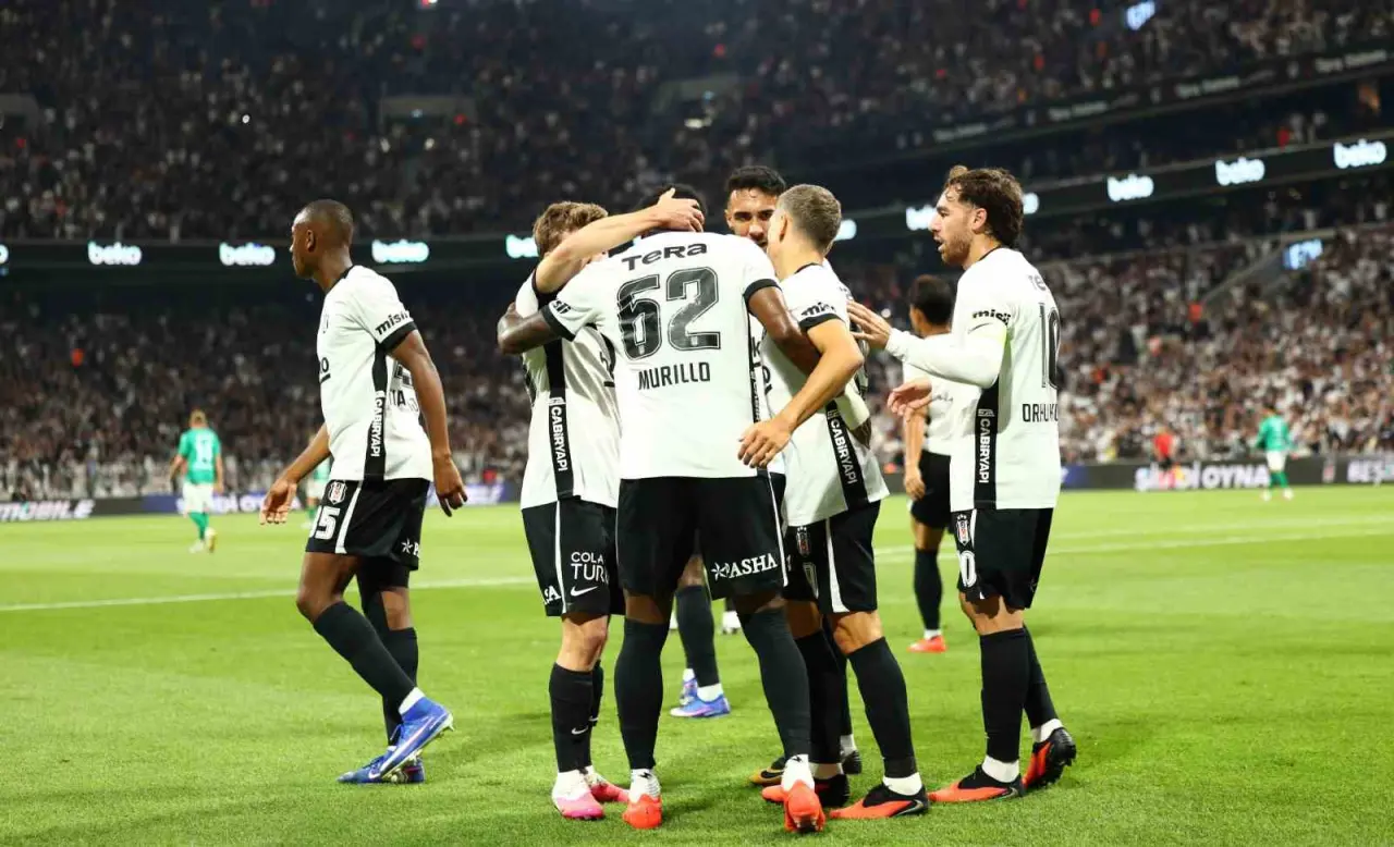 Beşiktaş şov yaptı! 2