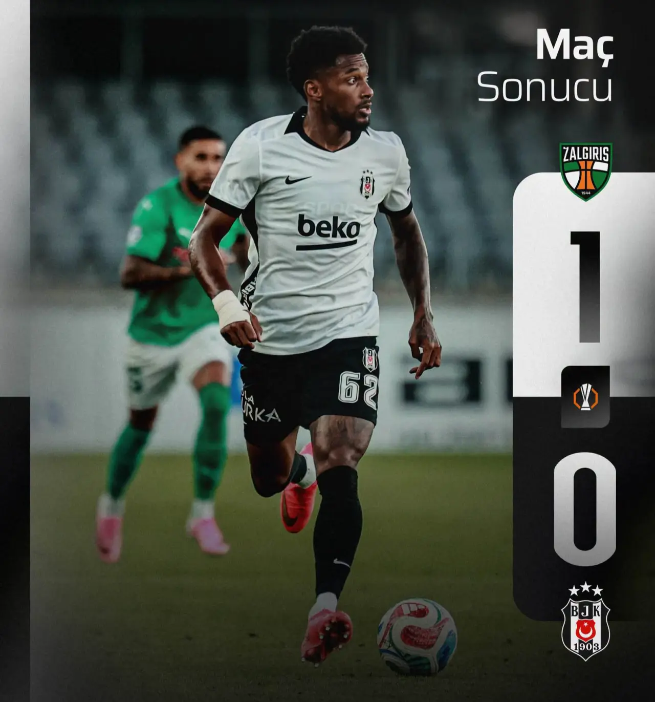 Beşiktaş UEFA Avrupa Ligi'nde! 1