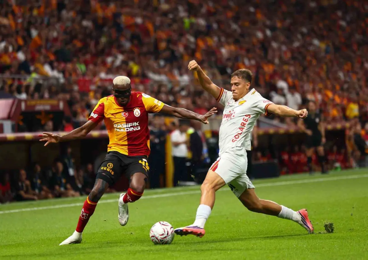 Galatasaray evinde zorlandı! 2
