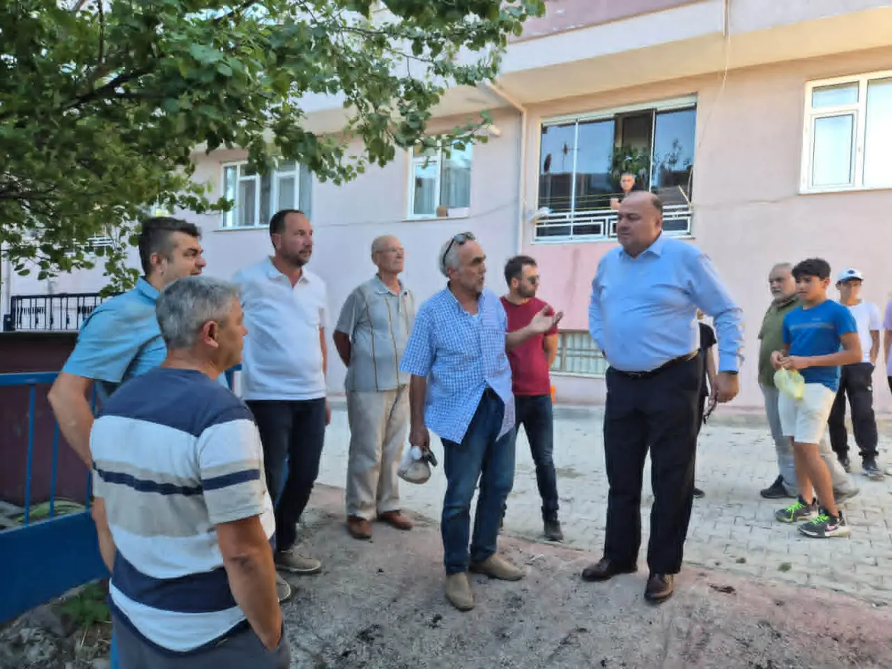 Hacıbalı Mahallesi’nde Yangın Paniği! İtfaiye’den Anında Müdahale 2