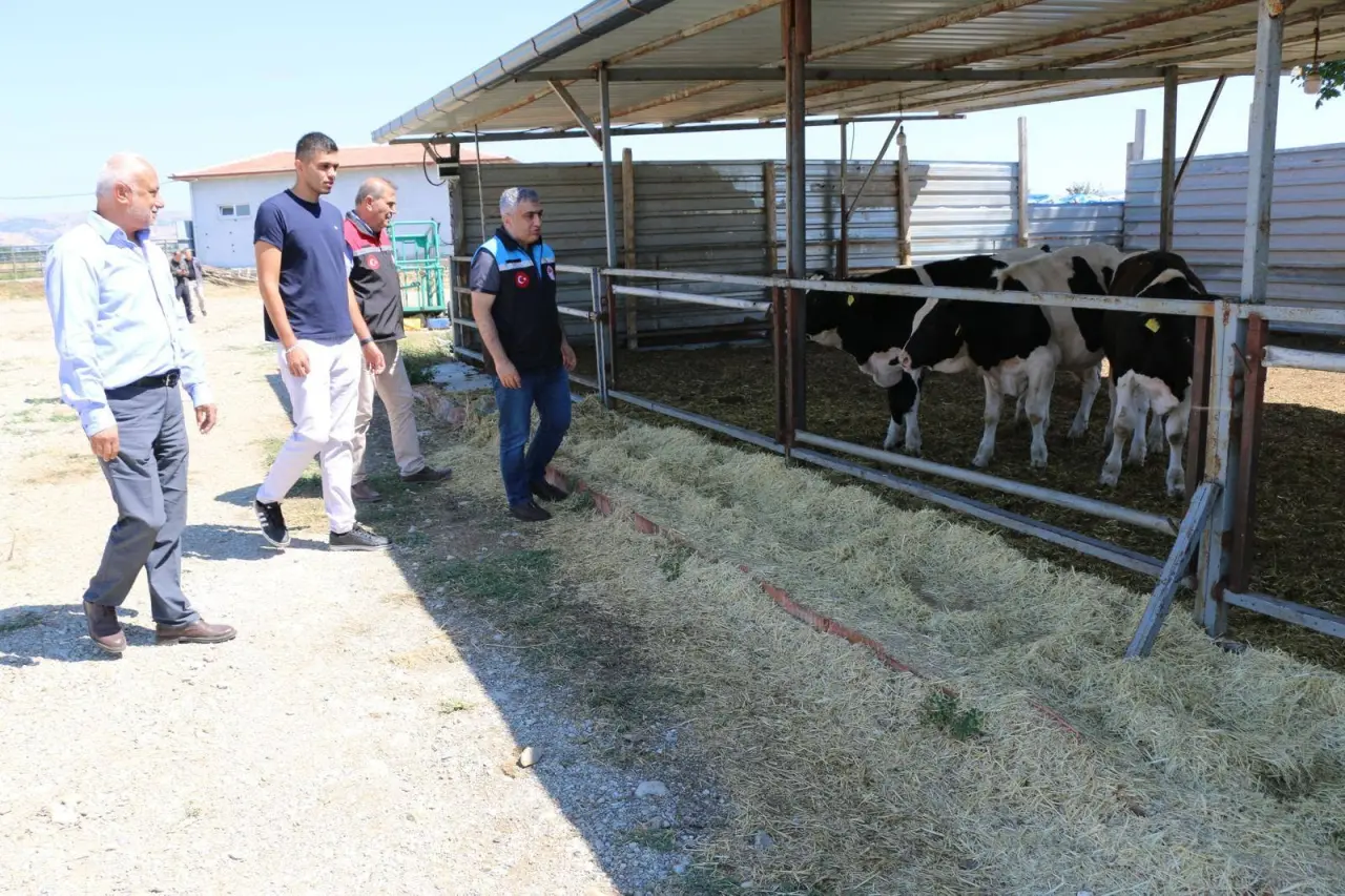 Kaymakam Karaaslan Köylerde Üretimi İnceledi 2