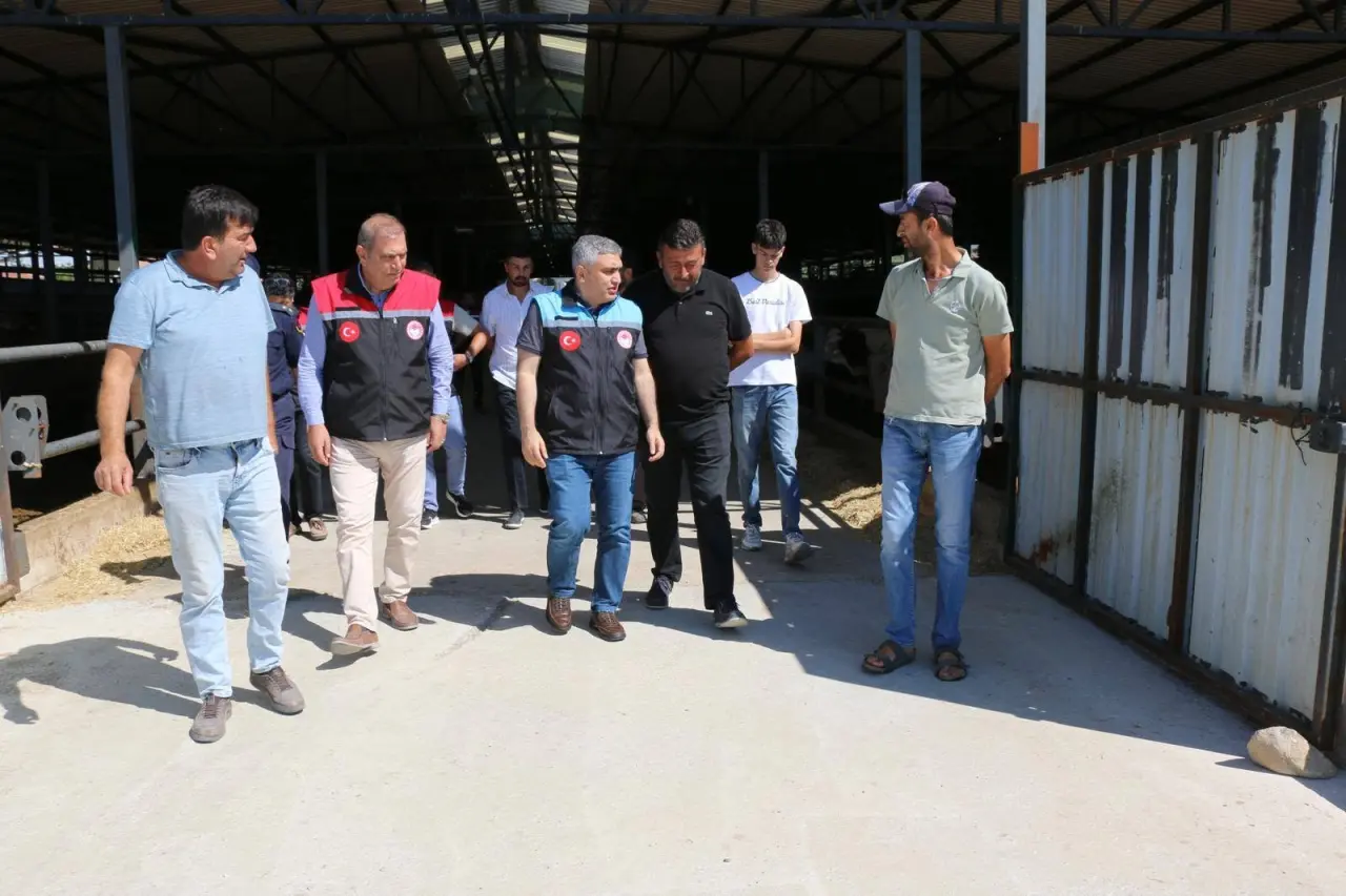 Kaymakam Karaaslan Köylerde Üretimi İnceledi 5