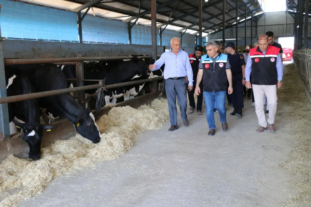 Kaymakam Karaaslan Köylerde Üretimi İnceledi 1