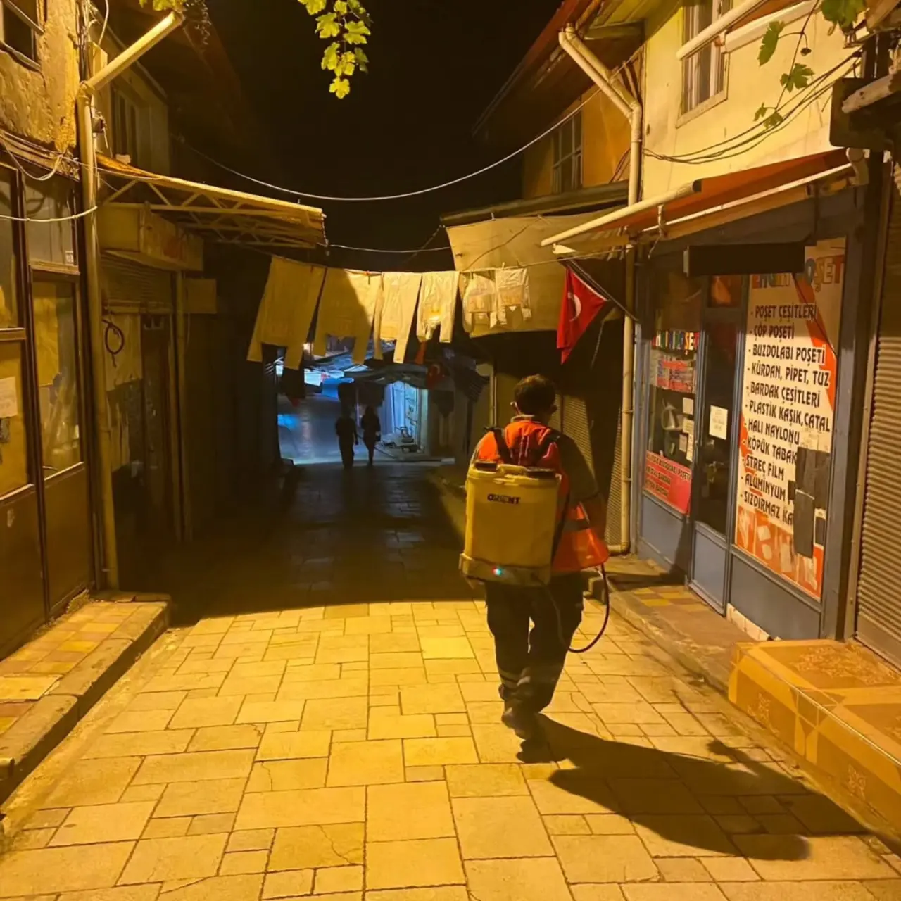 Merzifon Pazartesi Pazarı Baştan Sona Temizlendi 3