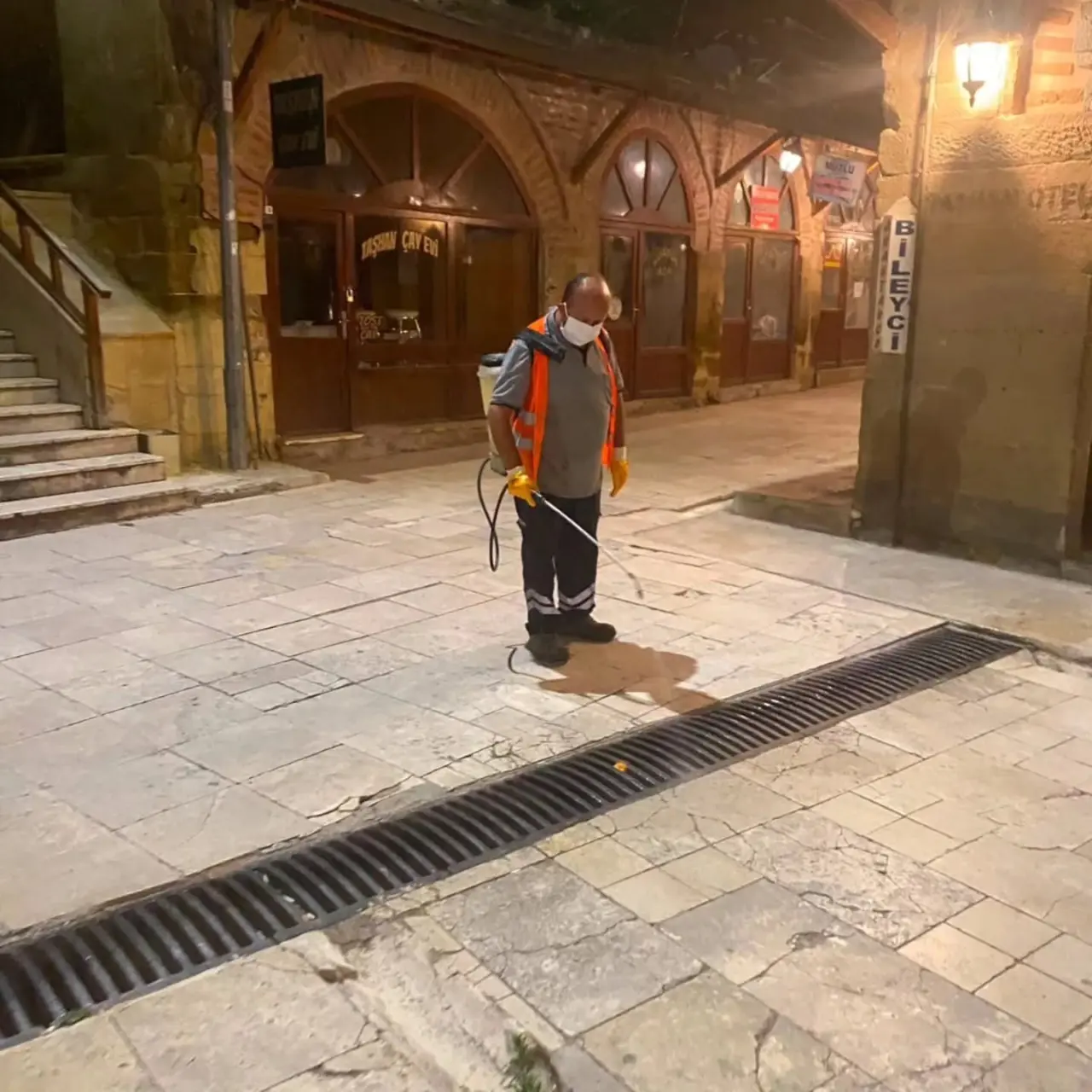 Merzifon Pazartesi Pazarı Baştan Sona Temizlendi 4