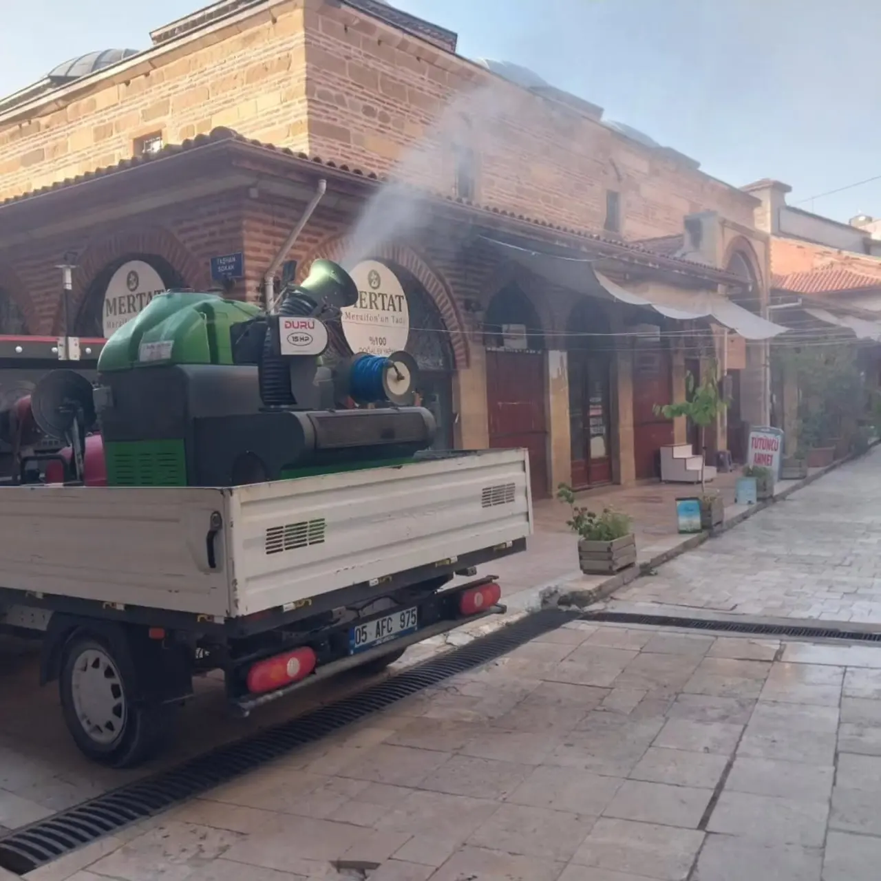 Merzifon Pazartesi Pazarı Baştan Sona Temizlendi 1