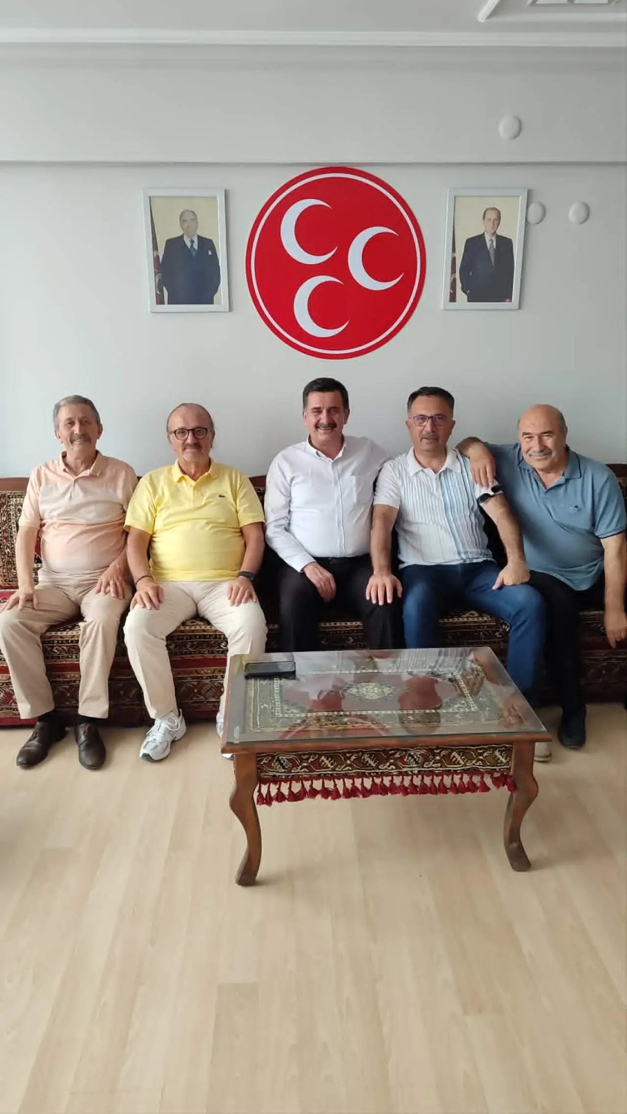 Merzifon Vakfı’ndan MHP’ye Hayırlı Olsun Ziyareti 1