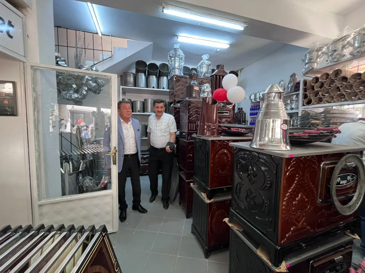 Merzifon’a Yeni Soba Market! Paşaoğlu Dualarla Açıldı 3