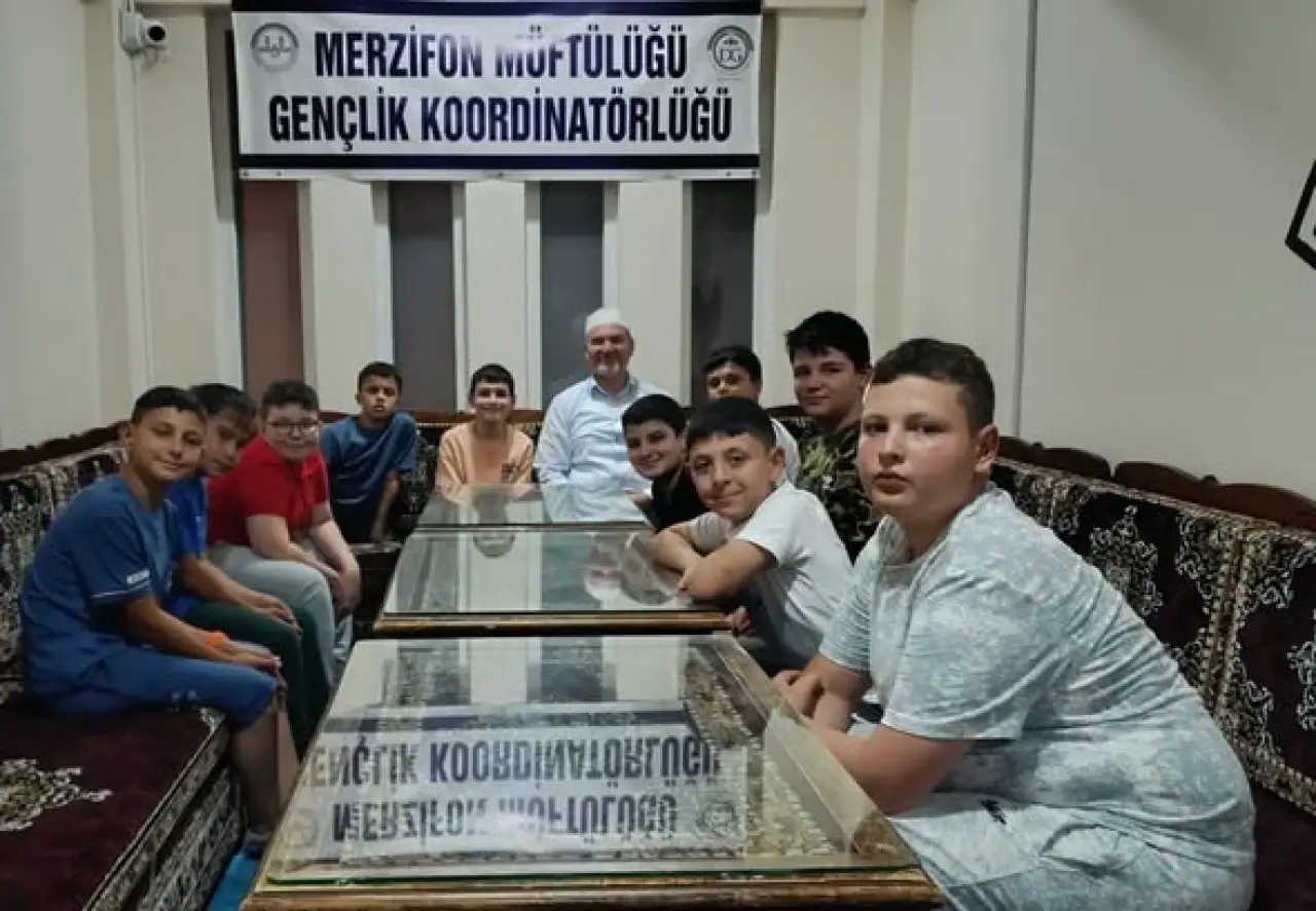 Merzifon’da Gençlere Dolu Dolu Yaz Kampı 1