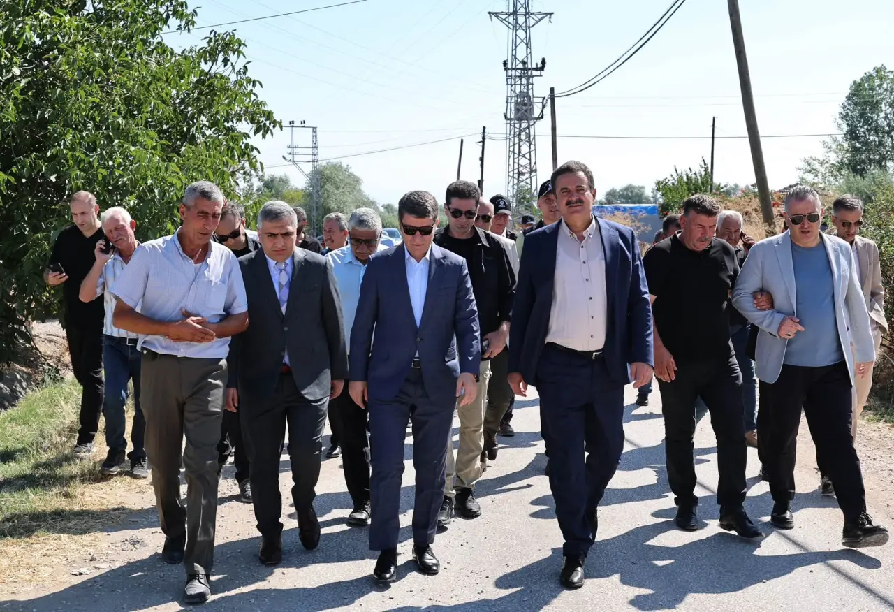 Merzifon’da Köylere Hizmet Sahada Denetlendi! 1