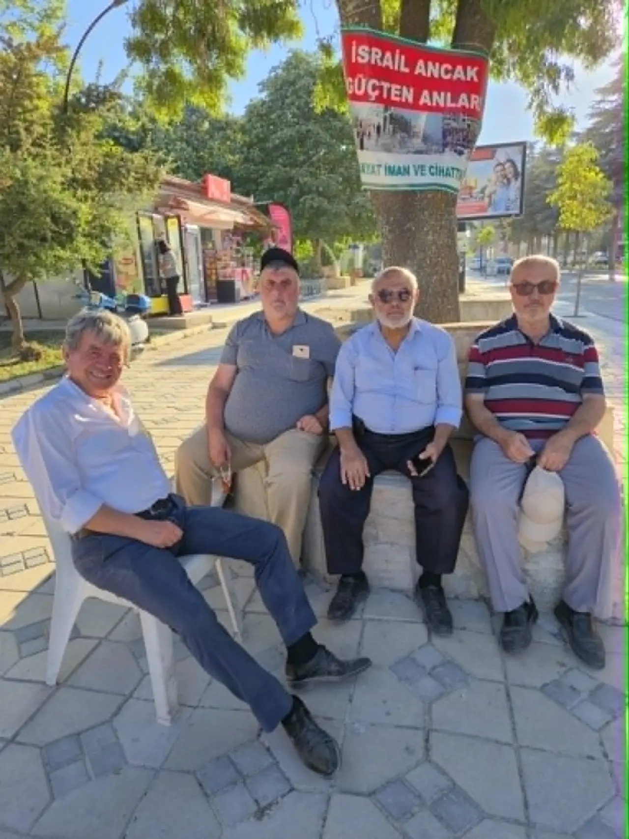 Merzifon’dan Gazze’ye Destek: Taştan Sönmez Caddesi’nde Çadır Kuruldu 1