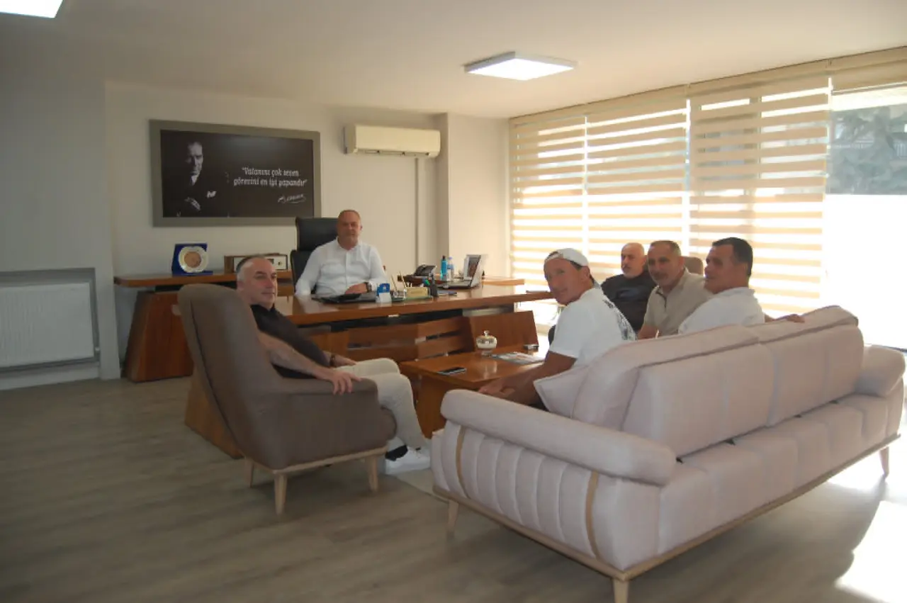 Merzifonspor Yönetimi’nden Ufuk Belli’ye Ziyaret 2