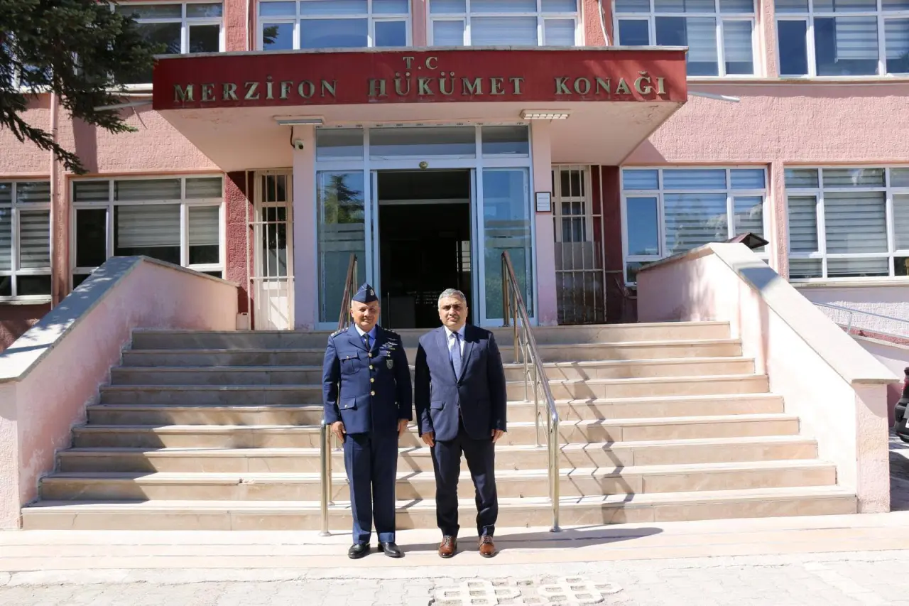 Merzifon’un Yeni Üs Komutanı Gezeravcı Makamda 1