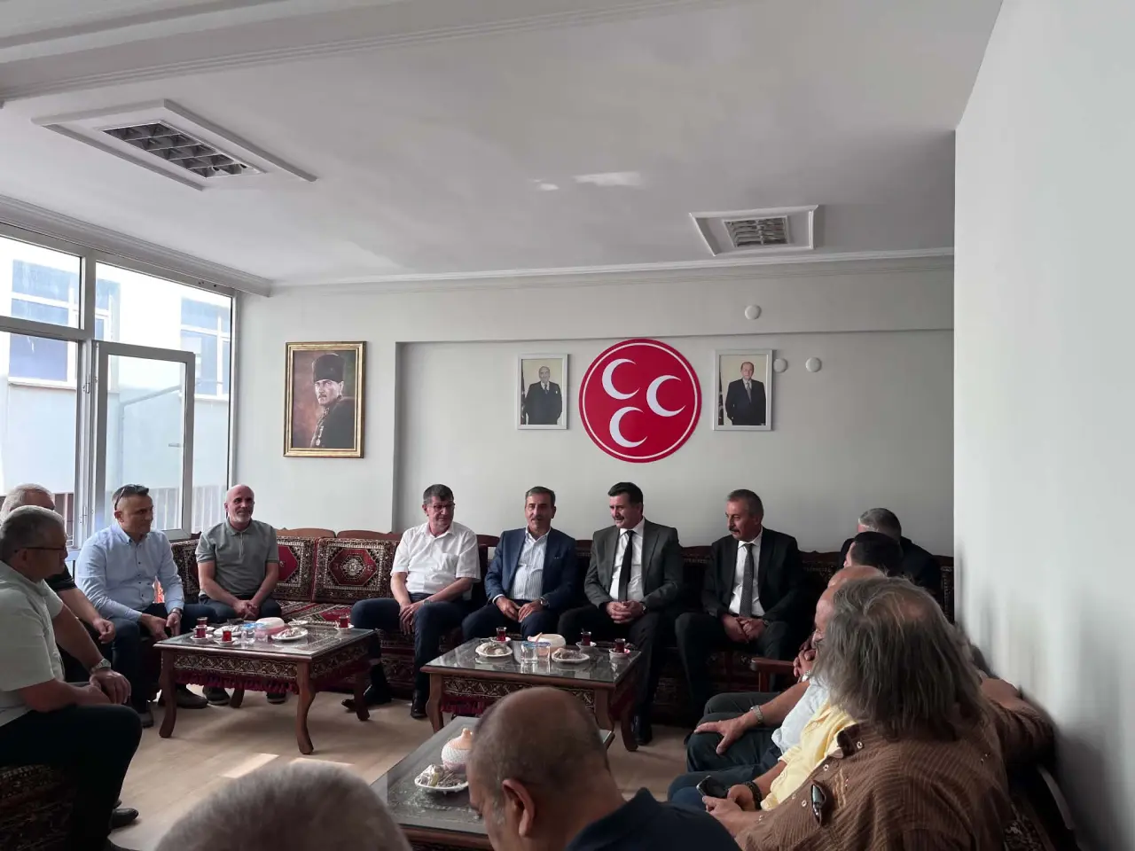 Türkiye Kamu-Sen Genel Başkanı Kahveci’den MHP Merzifon’a Ziyaret 3