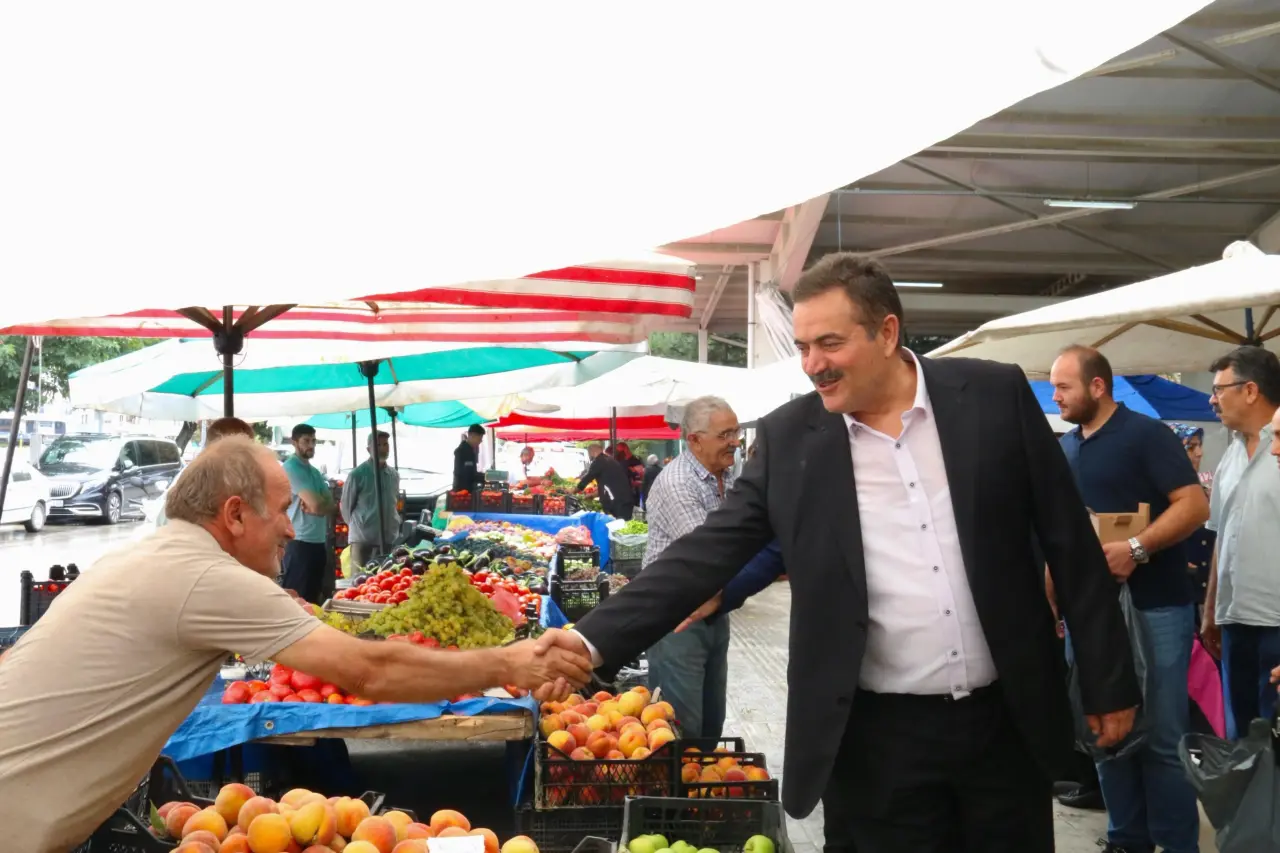 Vekil İpek Amasya Pazarında! 4