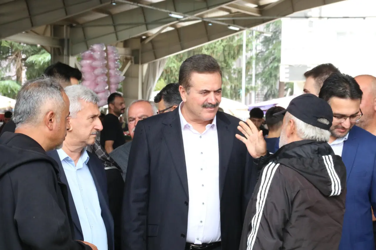 Vekil İpek Amasya Pazarında! 3