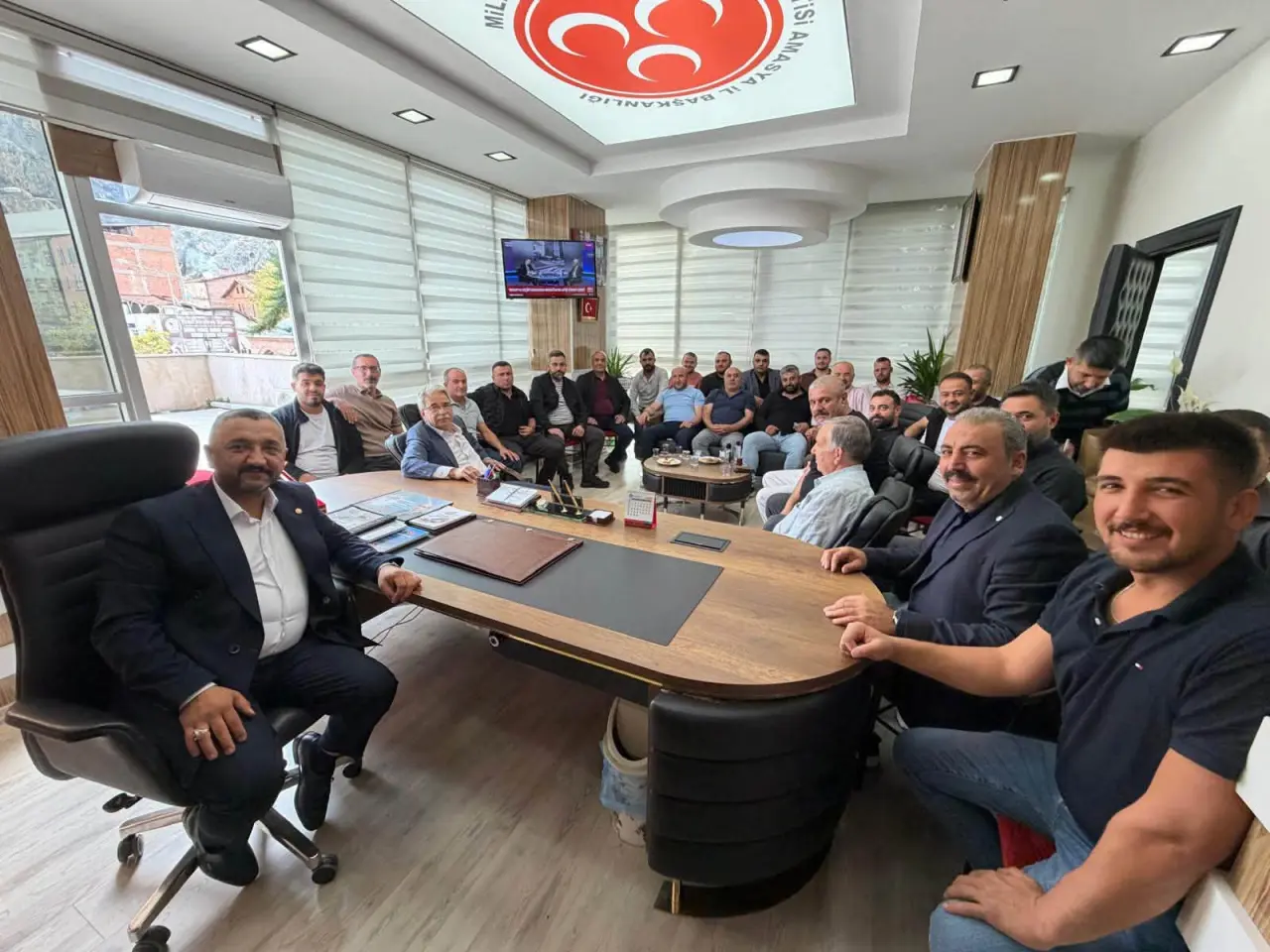 28 Yıllık Dostluk MHP Amasya İl Başkanlığında 1