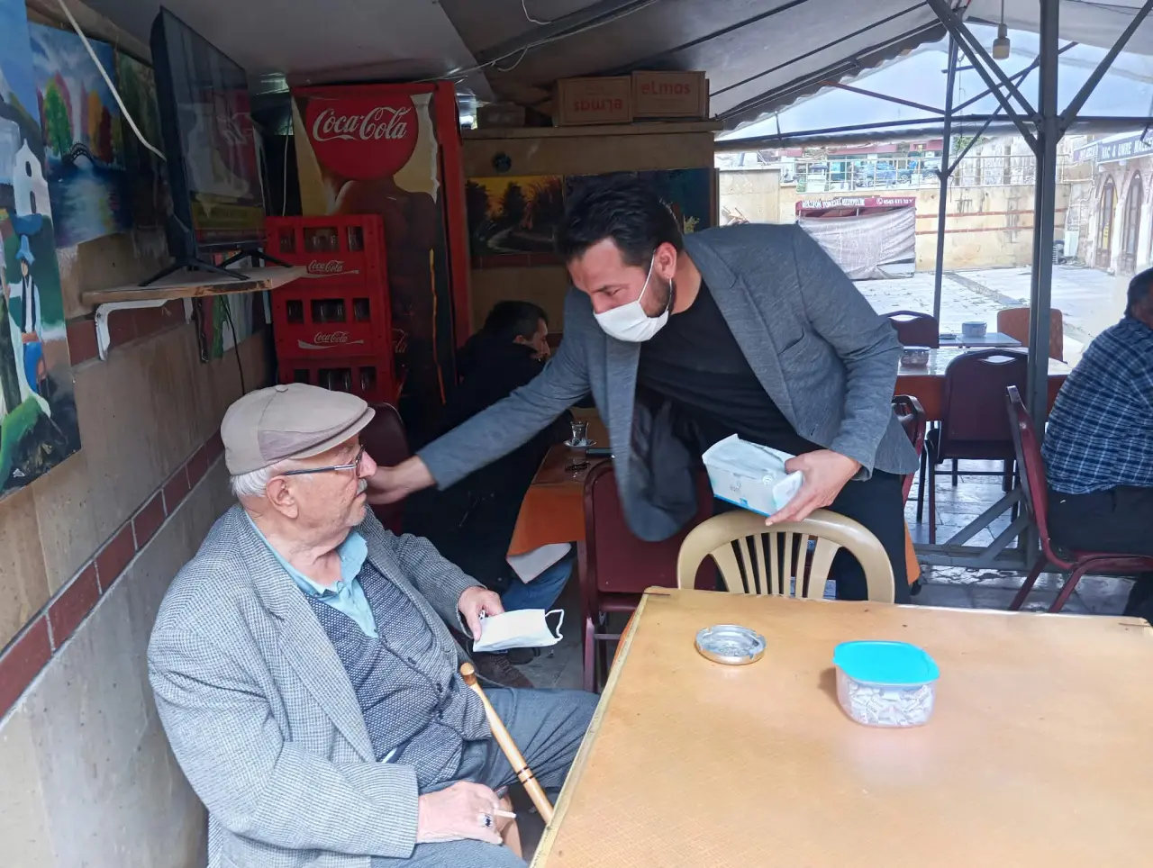 AK Parti’den Merzifon’da İkinci Maske Hamlesi! 4