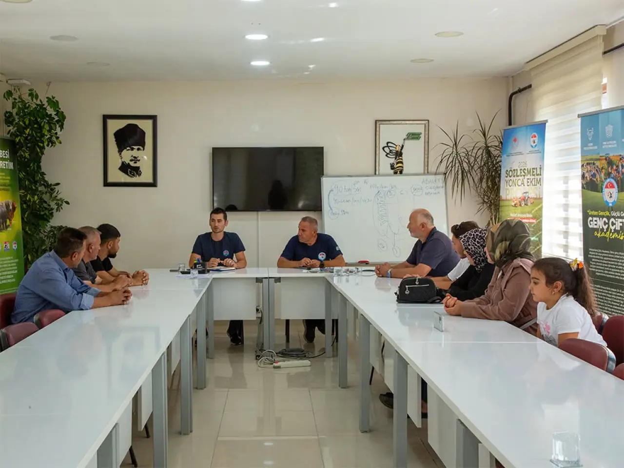 Amasya DSYB’de Süt Üretimi Masaya Yatırıldı 1