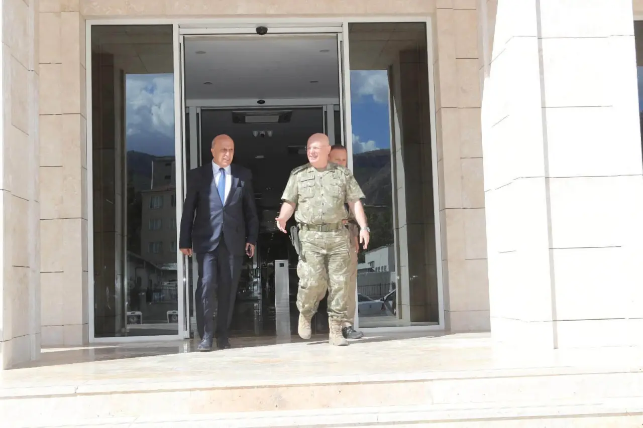 Amasya İl Özel İdaresi’nde Komutana Ziyaret 1