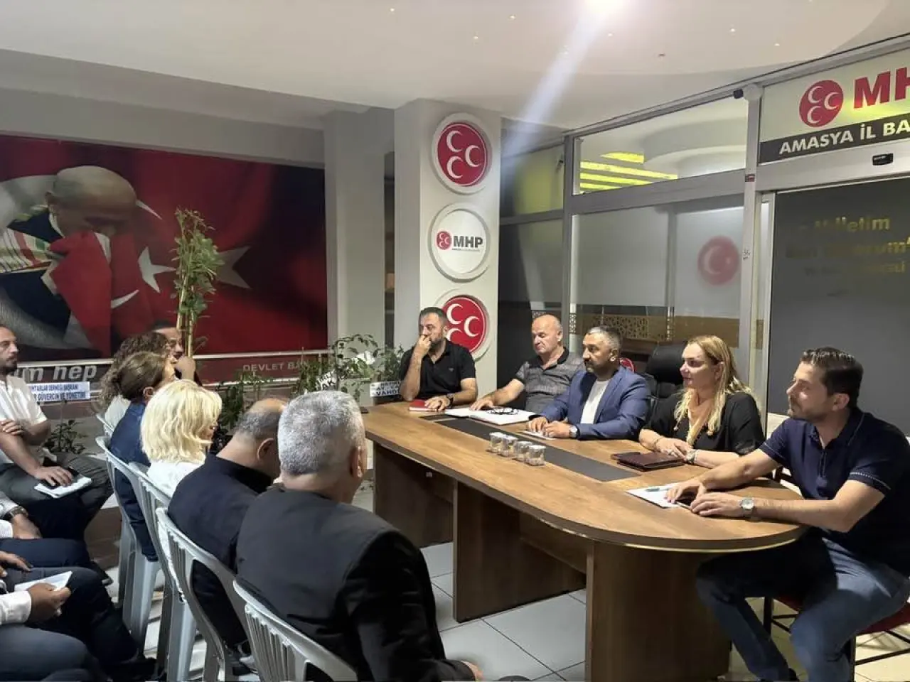 Amasya MHP’de Yönetim Toplandı! 4