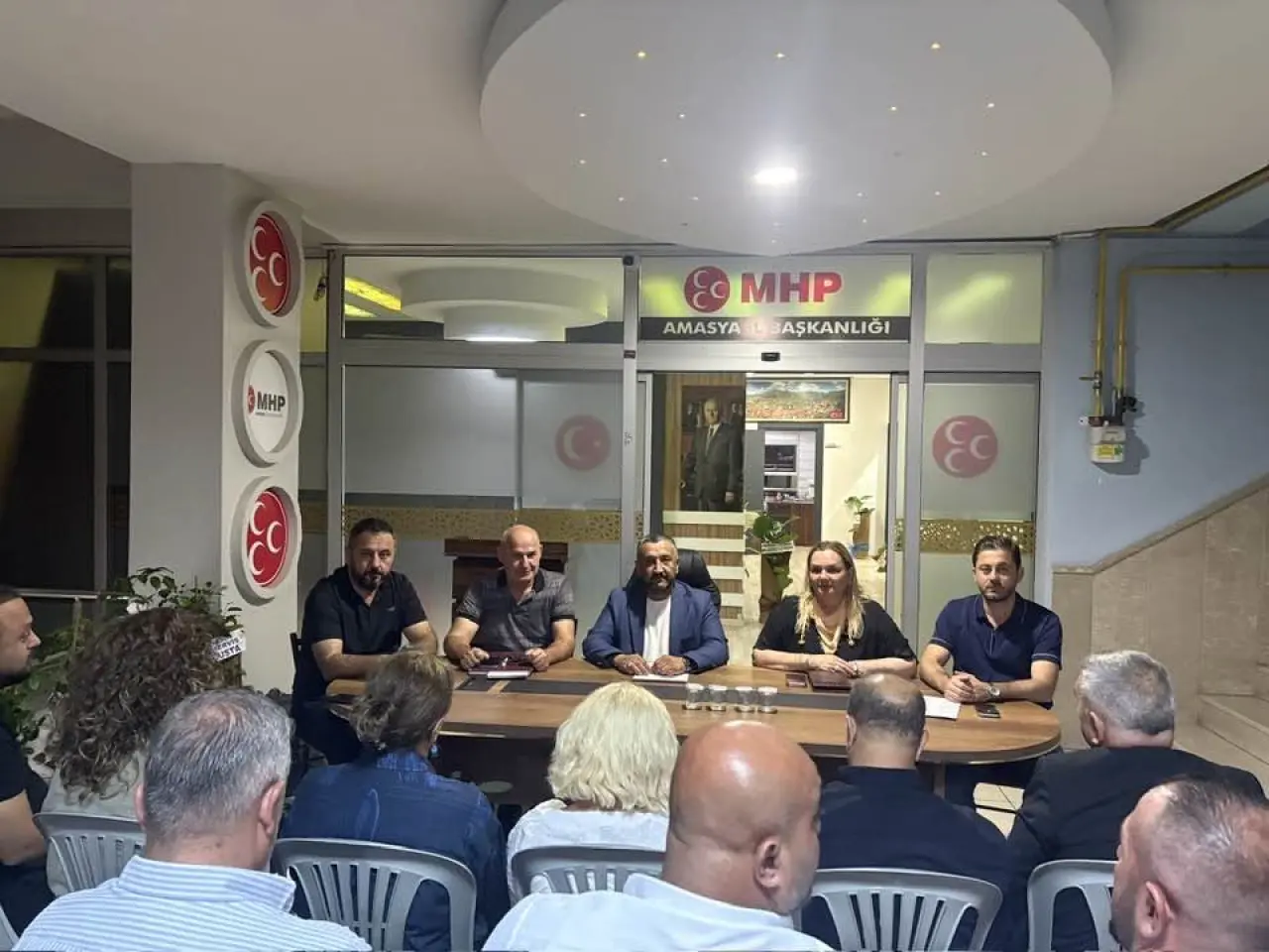 Amasya MHP’de Yönetim Toplandı! 2