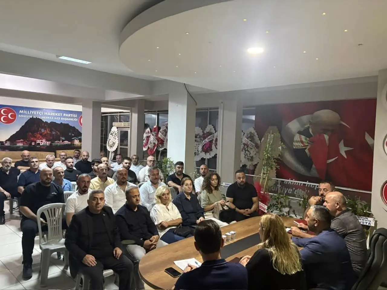 Amasya MHP’de Yönetim Toplandı! 1