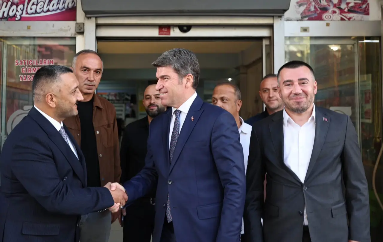 Amasya Valisi Bakan’dan MHP'ye Ziyaret 5