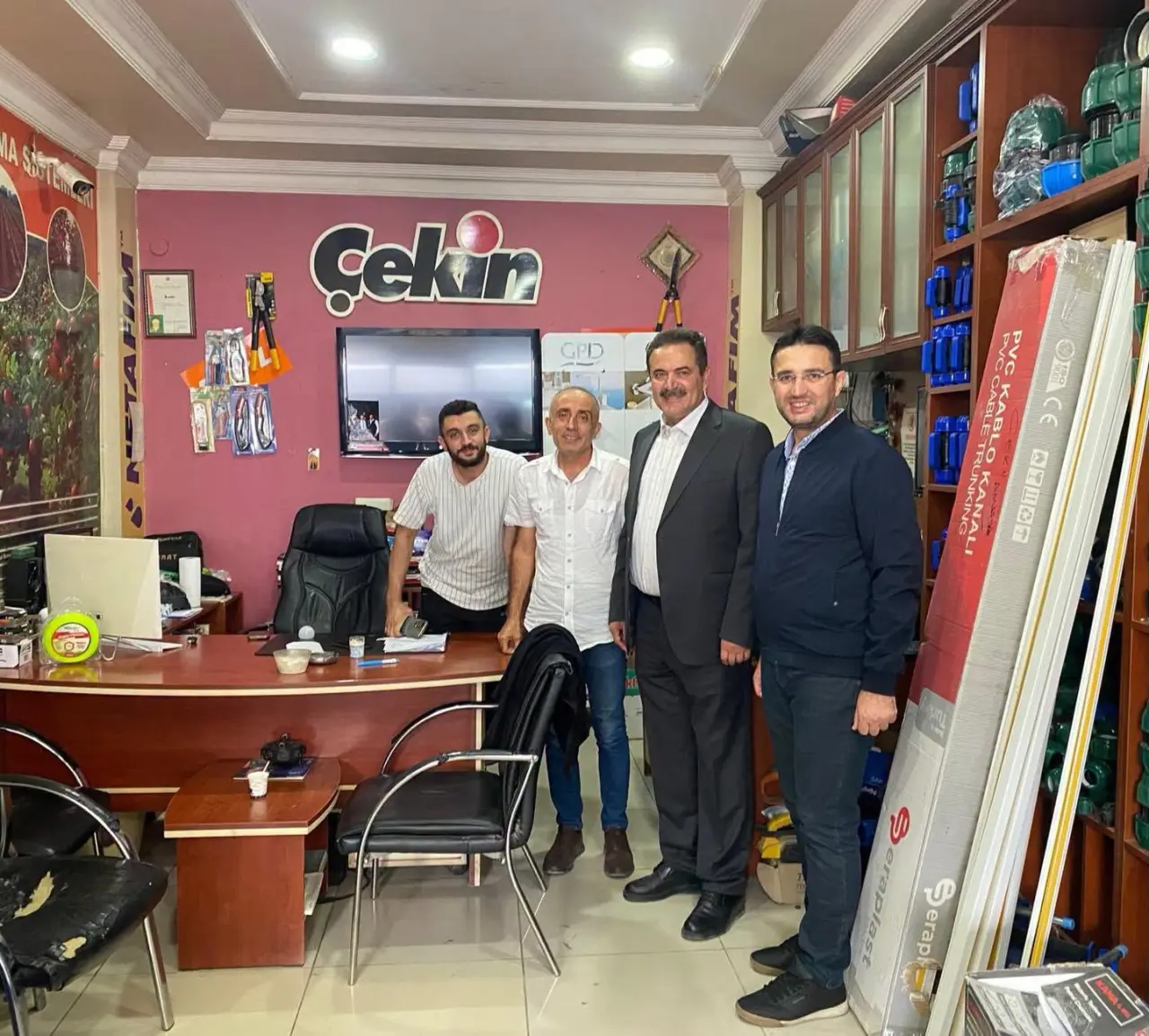 Amasya’da İpek’ten Yoğun Esnaf Mesaisi 5