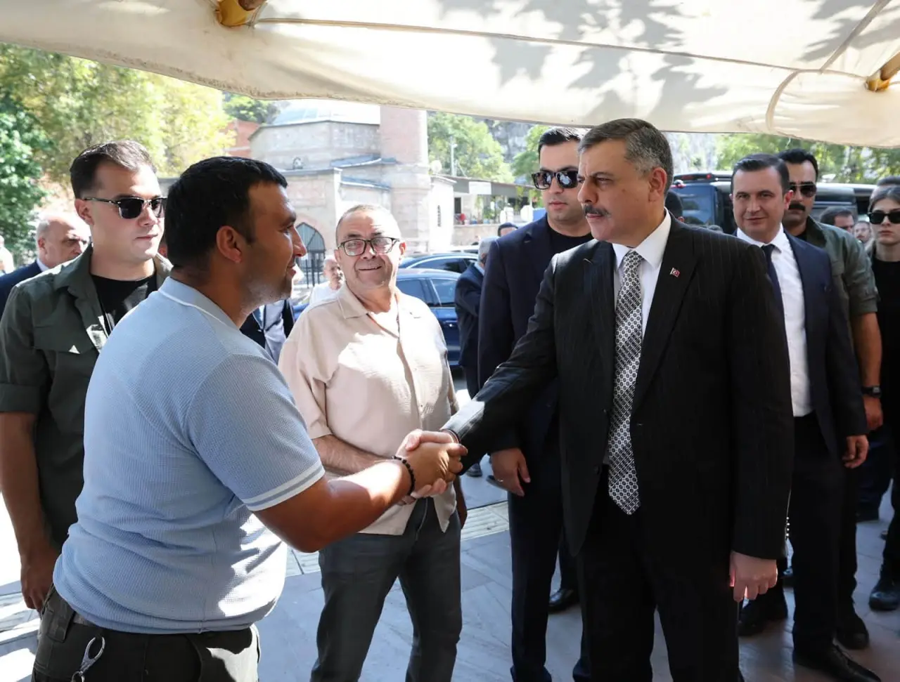 Bakan Çiftçi Amasya Sokaklarında! 5