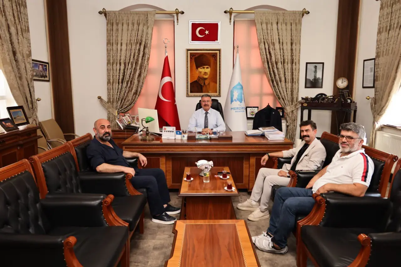 Başkan Alp Kargı Konuklarını Ağırladı 5