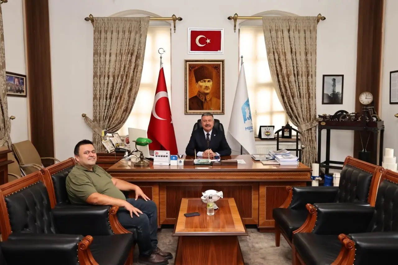 Başkan Alp Kargı Konuklarını Ağırladı 1