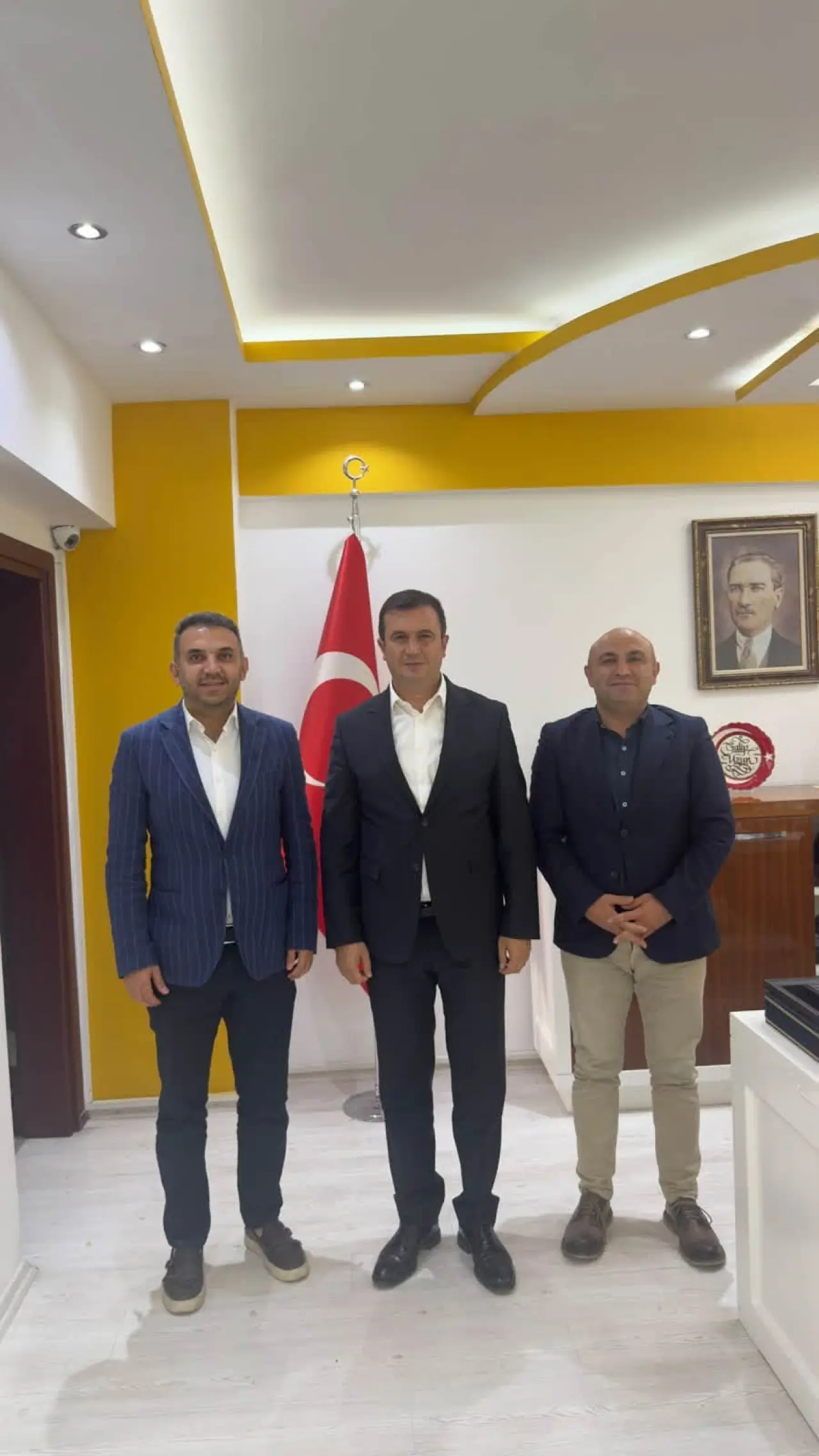 Başkan Uzun Konuklarını Ağırladı 4