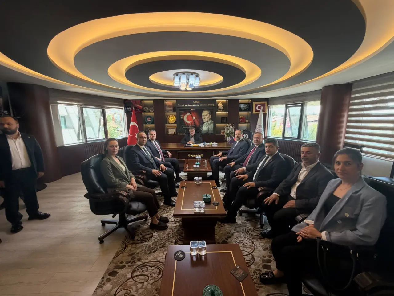 Karagöz Çorum’da Sorunları Not Aldı 1