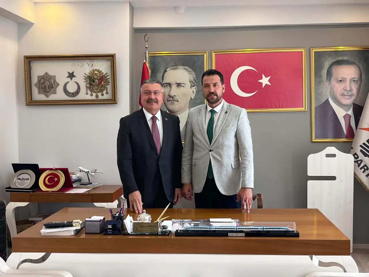 Kargı’dan AK Parti’ye Ziyaret: Merzifon’un Su Projesi Masaya Yatırıldı 1