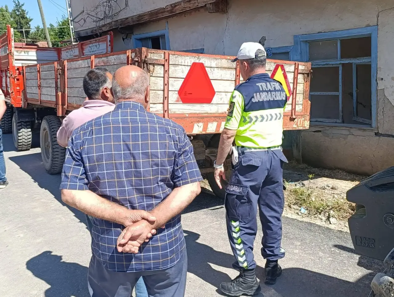 Merzifon’da Jandarmadan Güvenli Tarım Trafiği Hamlesi 1