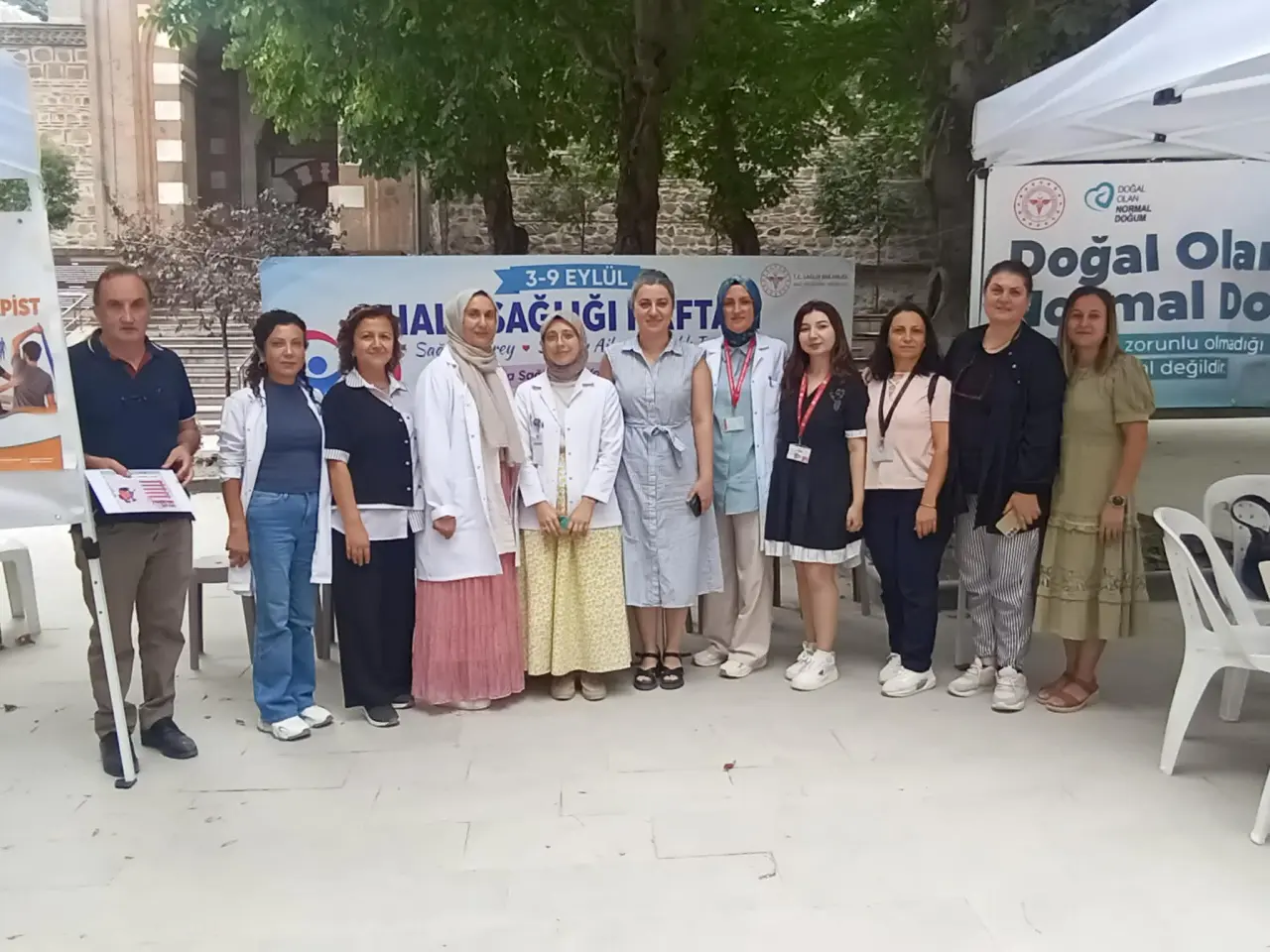 Merzifon’da Sağlık Sokağa Taşındı: Medrese Parkı’nda Ücretsiz Ölçüm ve Bilgilendirme 3