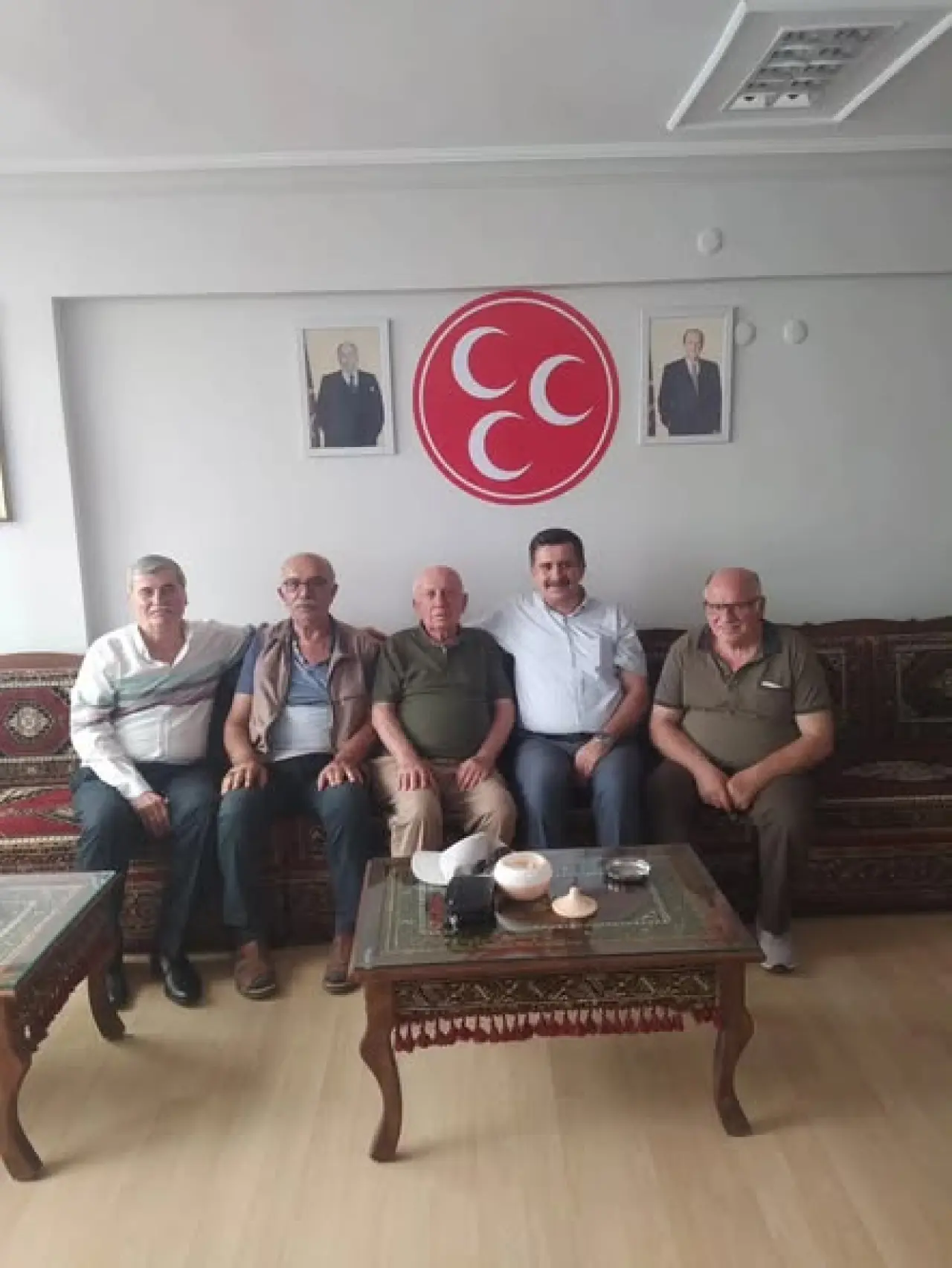 MHP Merzifon’a Ziyaretçi Akını 1