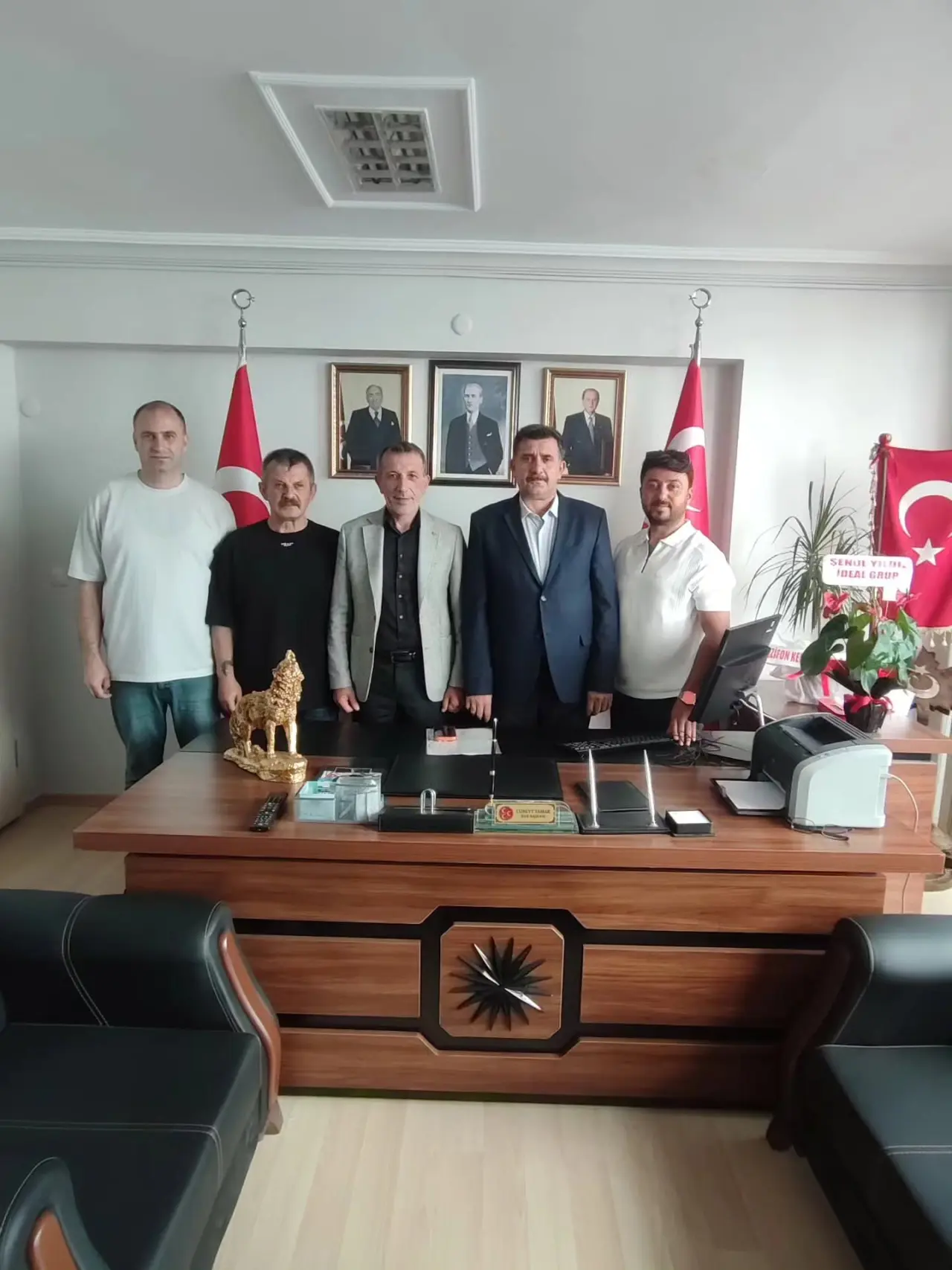 MHP Merzifon’a Ziyaretçi Akını! 2