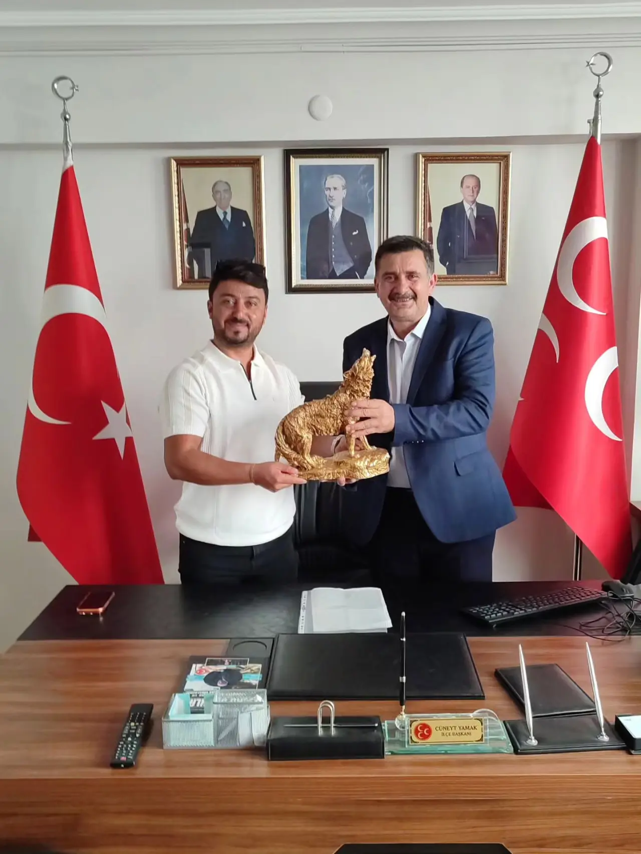 MHP Merzifon’a Ziyaretçi Akını! 1