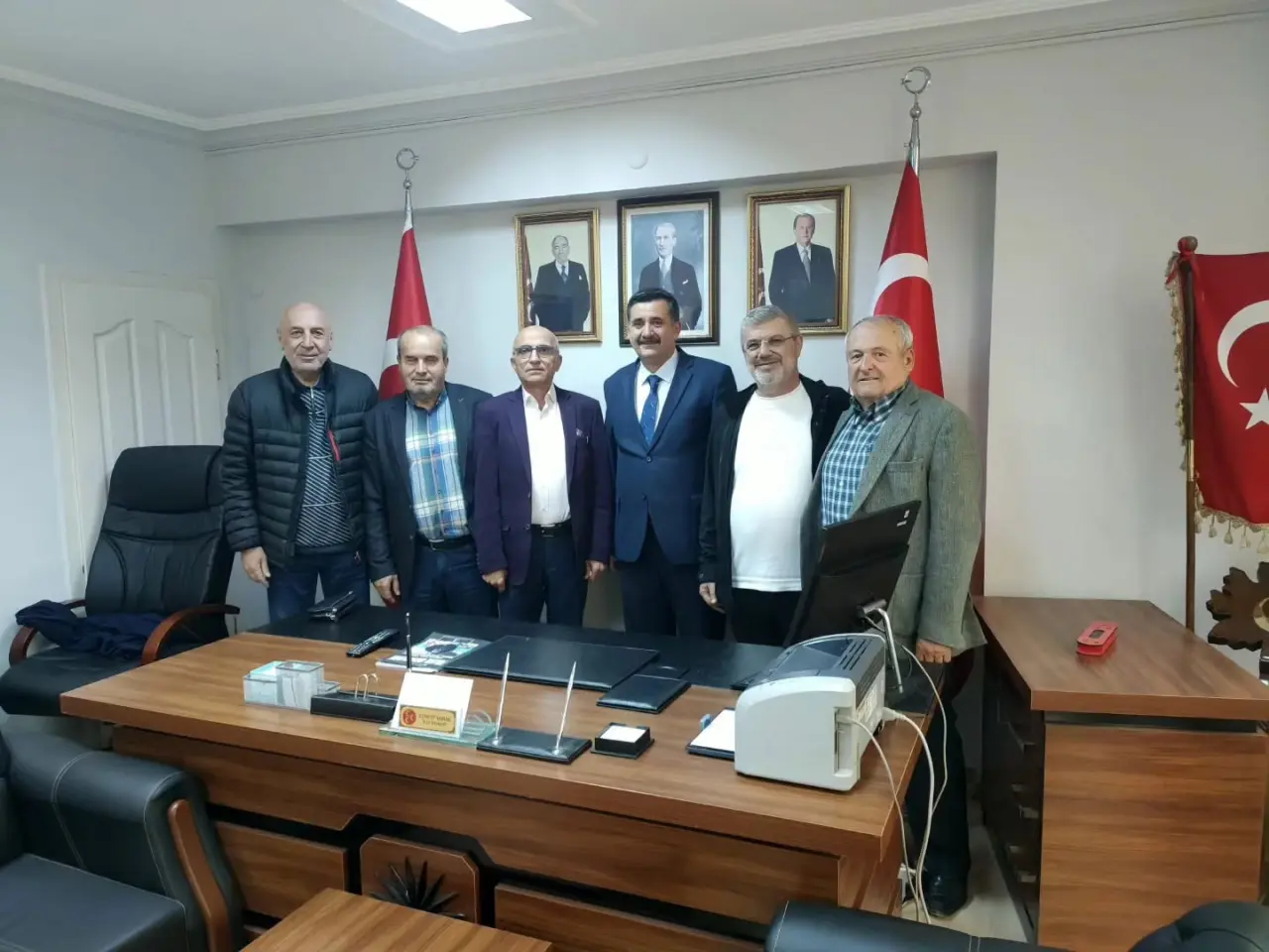 MHP’nin Eski Başkanları Merzifon’da! 2
