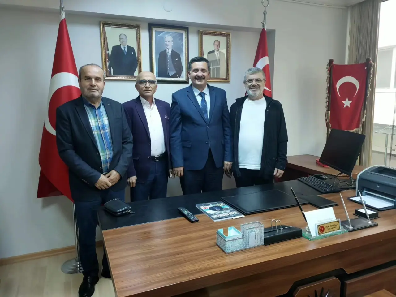 MHP’nin Eski Başkanları Merzifon’da! 1